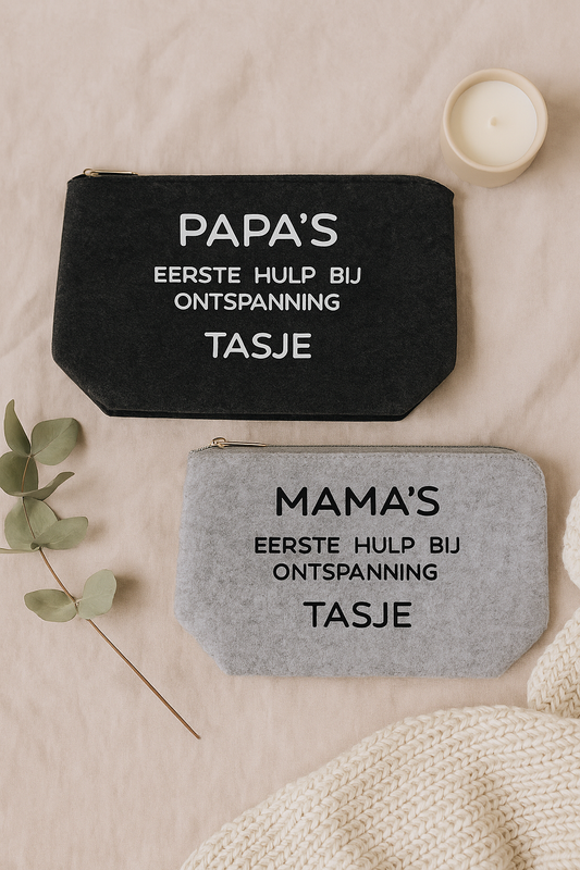 Eerst Hulp Bij Ontspanning Tasje - Mama & Papa Editie